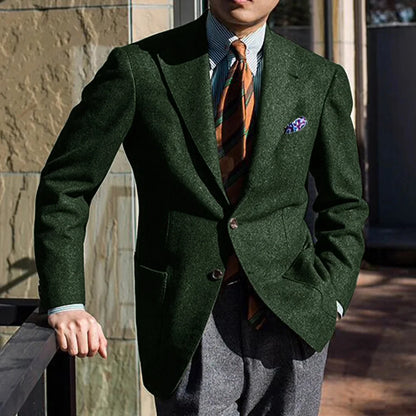 Monaco Mens Elegant Blend Suit Jacket
