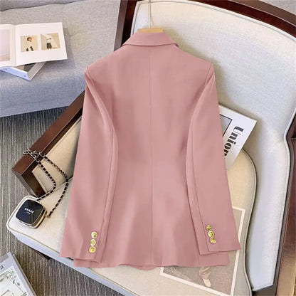 Elegant Tops Coat Blazers Pants Sets