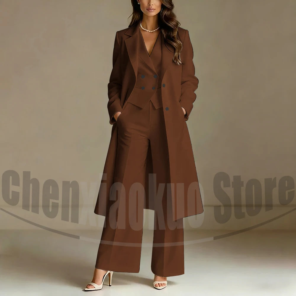 The Versatile Three-Piece Tailored Suit Set