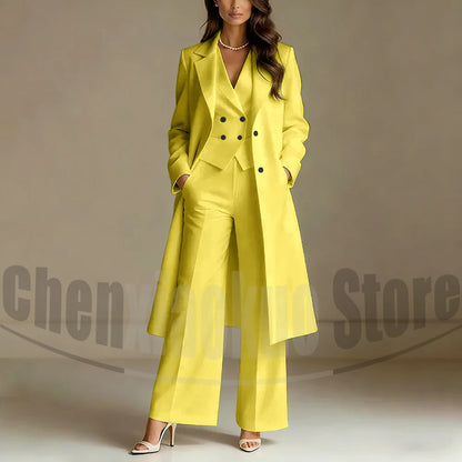 The Versatile Three-Piece Tailored Suit Set