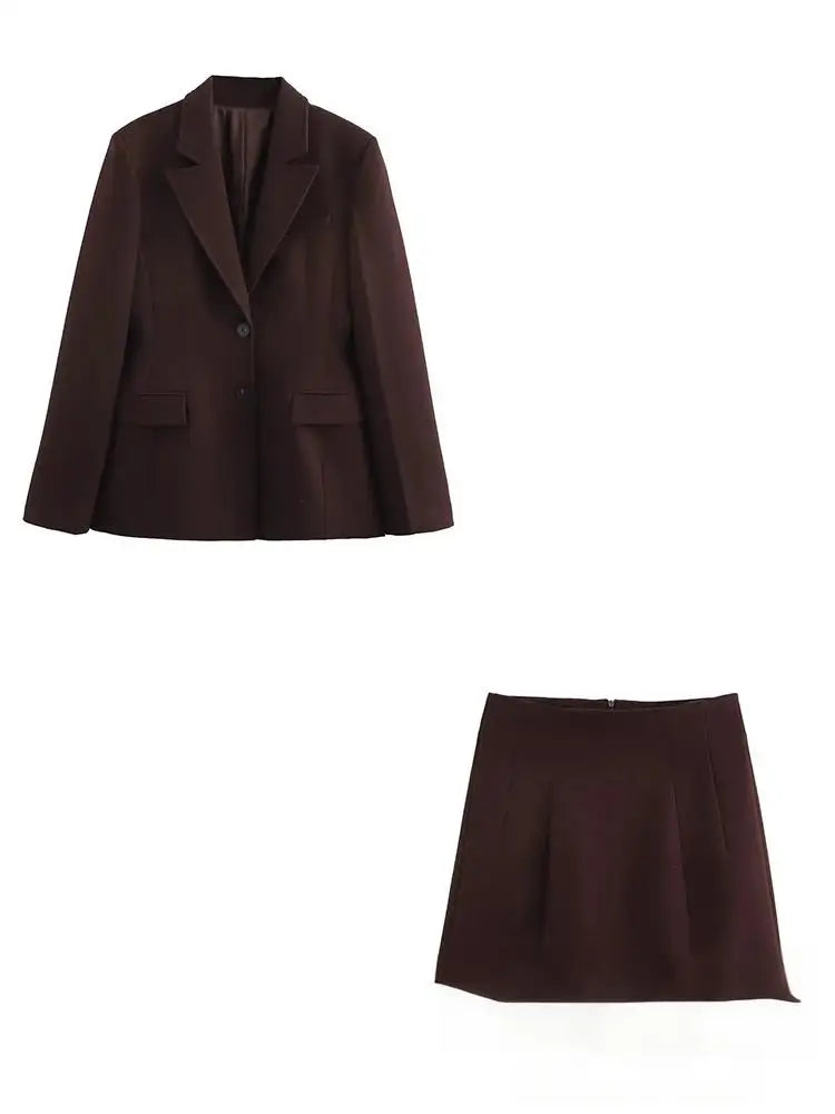 KONDALA Chic Tailored Three-Piece Set