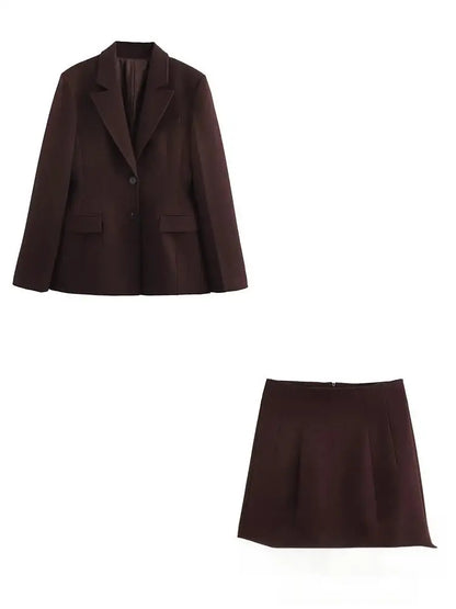 KONDALA Chic Tailored Three-Piece Set