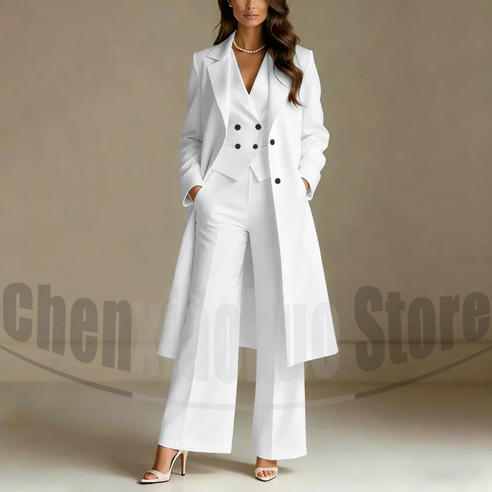 The Versatile Three-Piece Tailored Suit Set