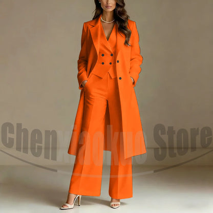 The Versatile Three-Piece Tailored Suit Set
