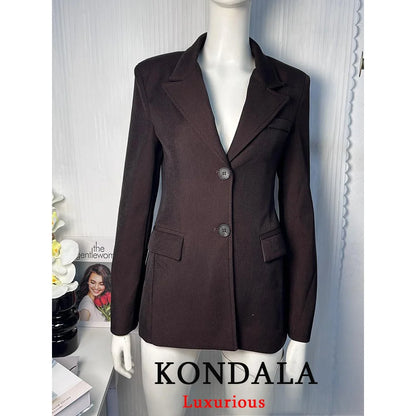 KONDALA Chic Tailored Three-Piece Set