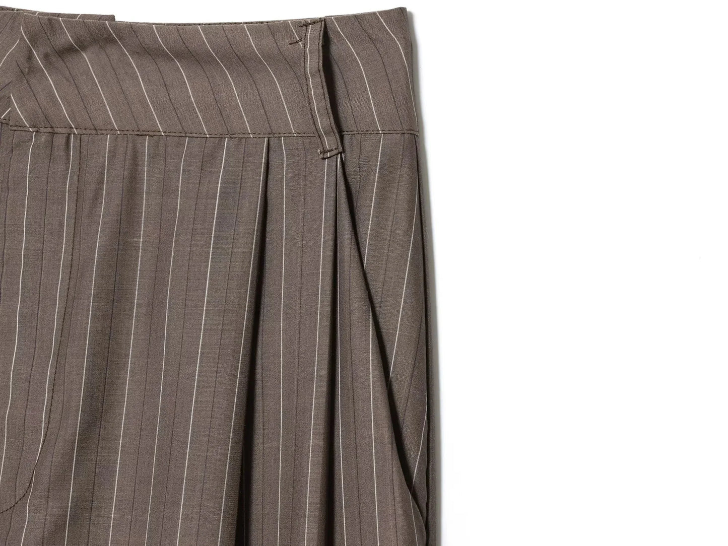 Elegant Brown Sashes Loose Single Breasted Blazers Chic Wide Leg Pant Set