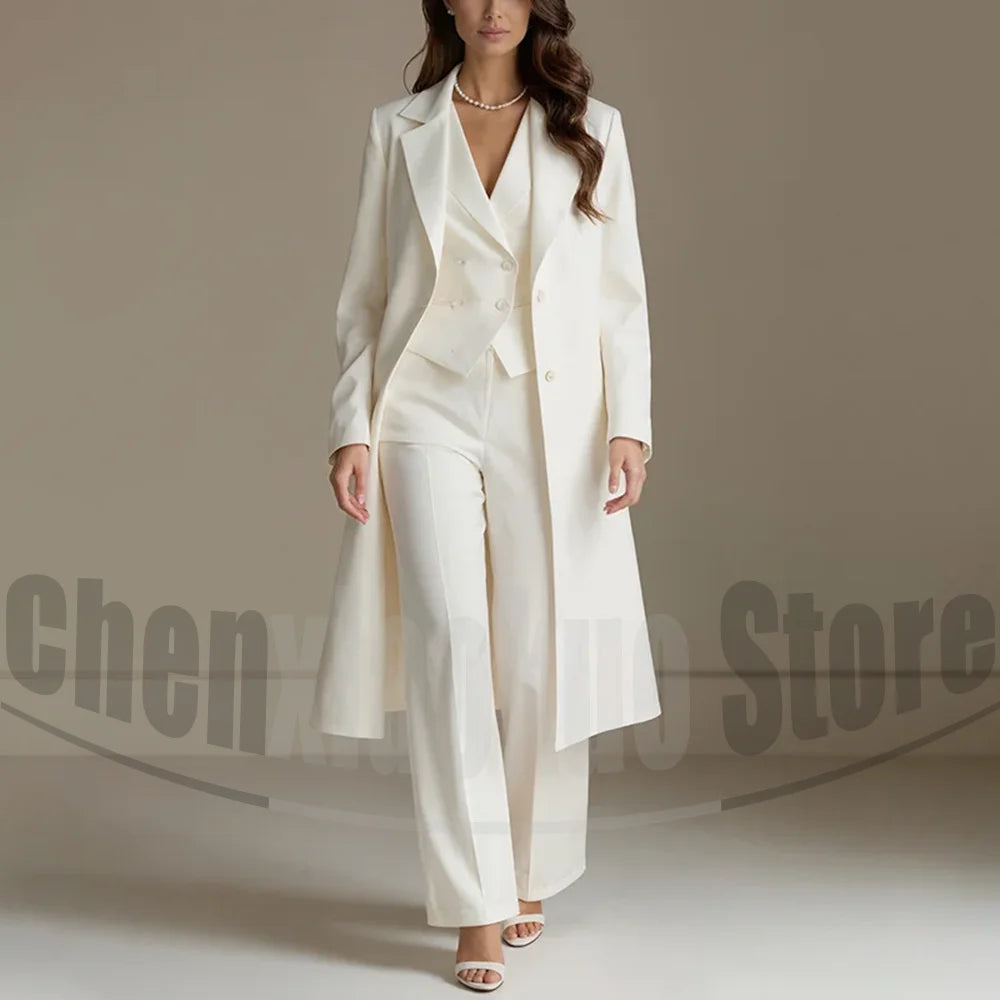 The Versatile Three-Piece Tailored Suit Set