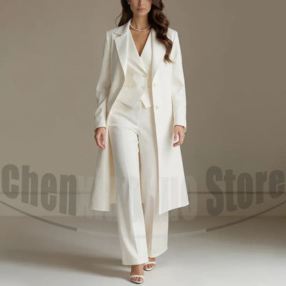 The Versatile Three-Piece Tailored Suit Set