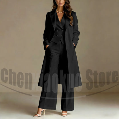 The Versatile Three-Piece Tailored Suit Set