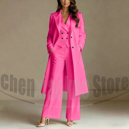 The Versatile Three-Piece Tailored Suit Set