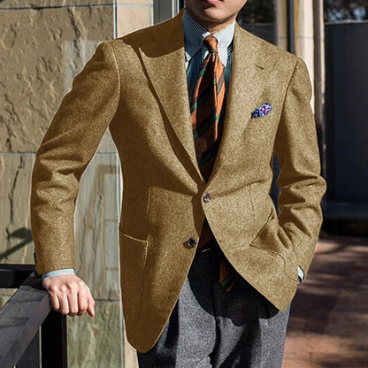 Monaco Mens Elegant Blend Suit Jacket