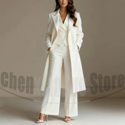 The Versatile Three-Piece Tailored Suit Set