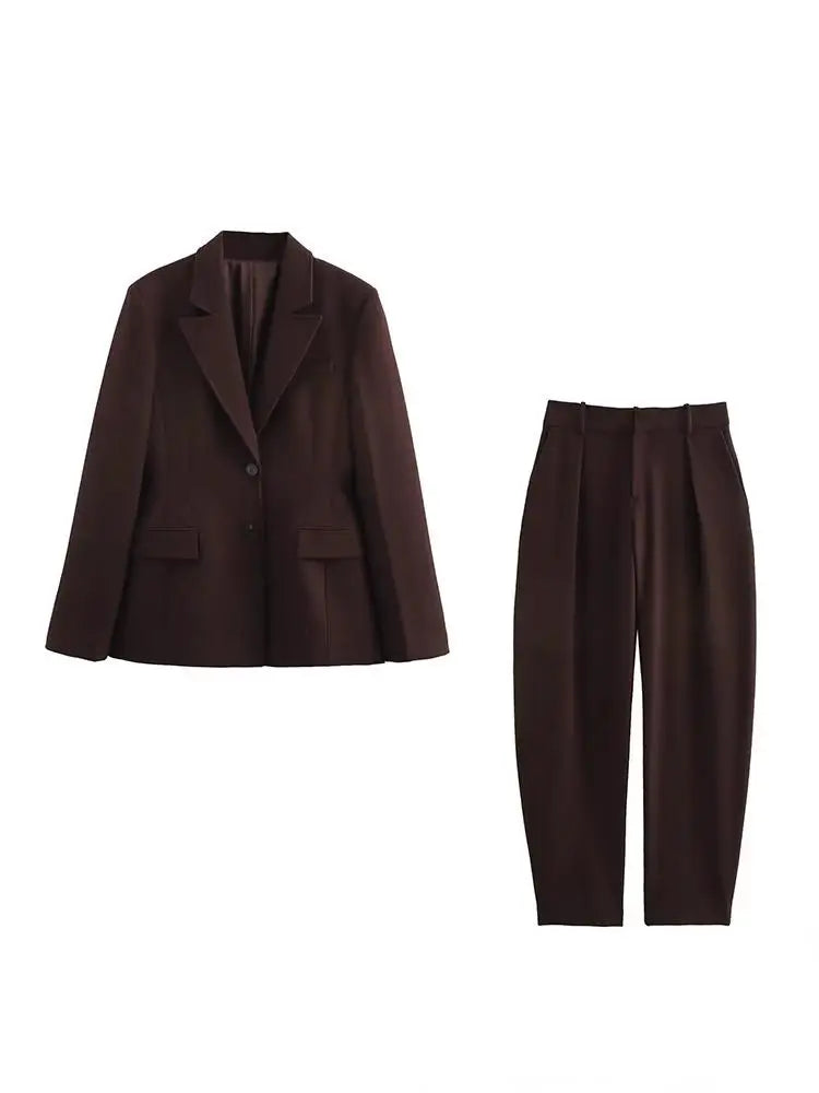 KONDALA Chic Tailored Three-Piece Set