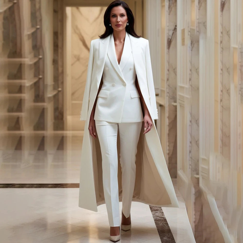 The Regent Tailored Long Back Suit Set