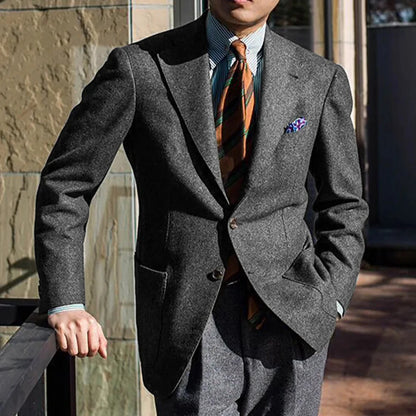 Monaco Mens Elegant Blend Suit Jacket