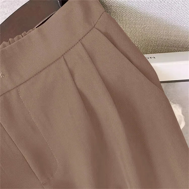 Elegant Tops Coat Blazers Pants Sets