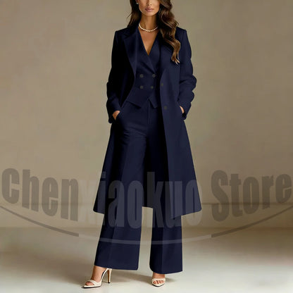 The Versatile Three-Piece Tailored Suit Set