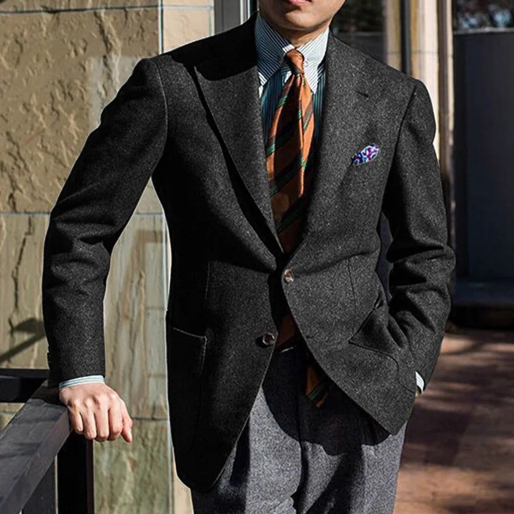 Monaco Mens Elegant Blend Suit Jacket