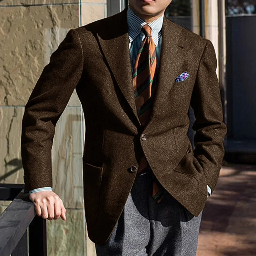Monaco Mens Elegant Blend Suit Jacket
