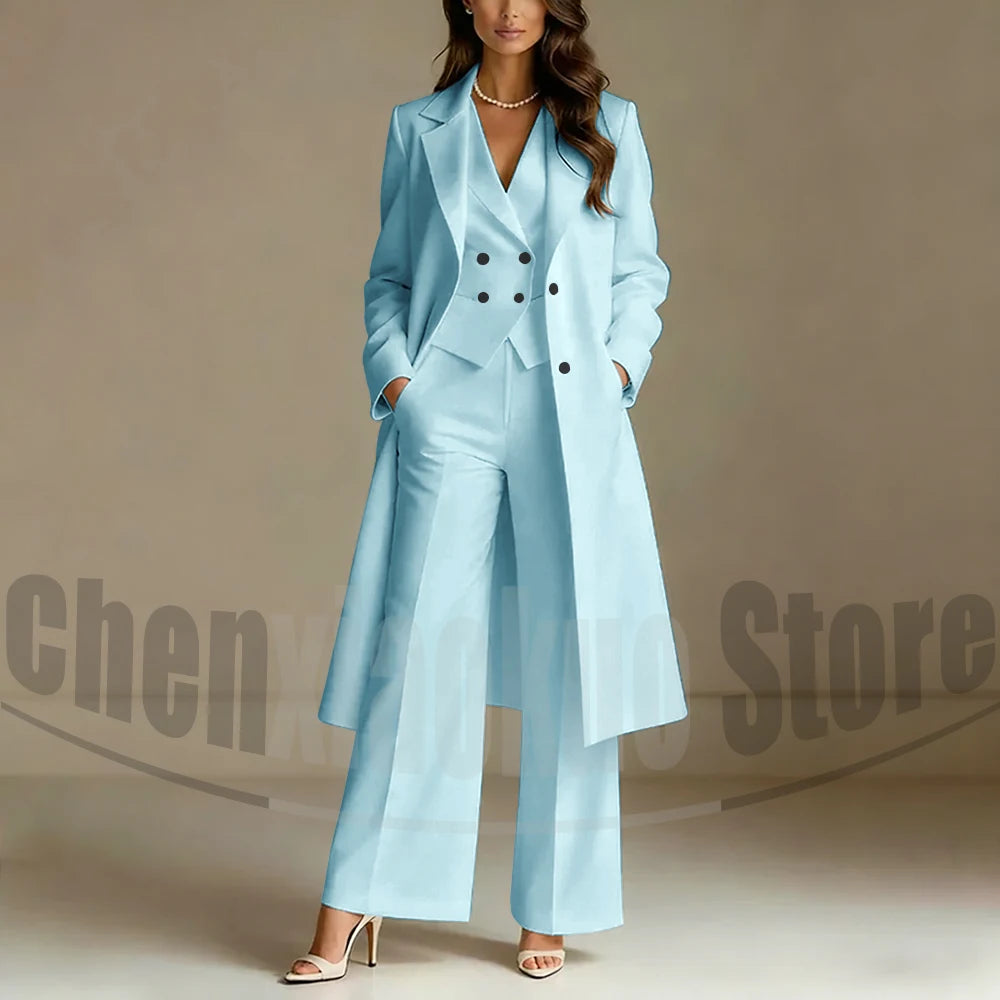 The Versatile Three-Piece Tailored Suit Set