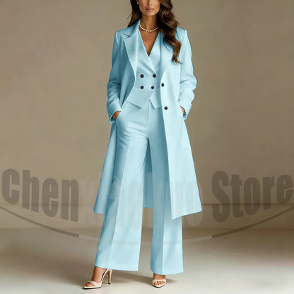 The Versatile Three-Piece Tailored Suit Set